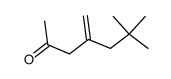4-neopentyl-pent-4-en-2-one Structure