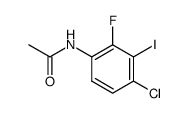 N-(4-chloro-2-fluoro-3-iodophenyl)acetamide Structure