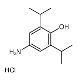 4-Amino Propofol Hydrochloride Structure