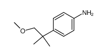 4-(2-methoxy-1,1-dimethyl-ethyl)-phenylamine Structure