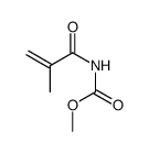 methyl N-(2-methylprop-2-enoyl)carbamate Structure