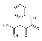 amidinophenylpyruvic acid Structure