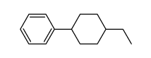 1-ethyl-4-phenyl-cyclohexane Structure