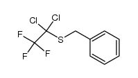 4-(1,1-dichloro2,2,2-trifluoro-ethylthio)methylbenzene Structure
