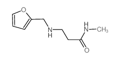 3-[(2-Furylmethyl)amino]-N-methylpropanamide Structure