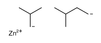 zinc,2-methanidylpropane,2-methylbutane Structure