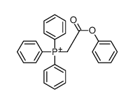 (2-oxo-2-phenoxyethyl)-triphenylphosphanium Structure