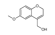 4-hydroxymethyl-6-methoxy-2H-chromene Structure