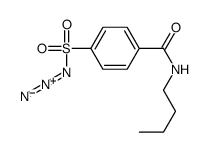 4-azidosulfonyl-N-butylbenzamide Structure