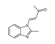 3-Buten-2-one,4-(2-methyl-1H-benzimidazol-1-yl)-(9CI)结构式