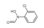 N-(o-chlorophenyl)formohydroxamic acid Structure