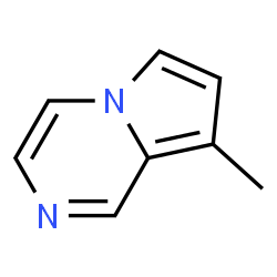 Pyrrolo[1,2-a]pyrazine, 8-methyl- (9CI)结构式