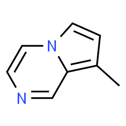 Pyrrolo[1,2-a]pyrazine, 8-methyl- (9CI) structure