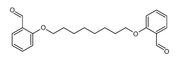 2-[8-(2-formylphenoxy)octoxy]benzaldehyde Structure