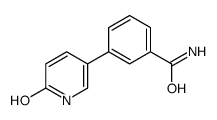 3-(6-oxo-1H-pyridin-3-yl)benzamide结构式