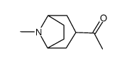 Ketone, methyl 3-tropanyl (6CI) structure