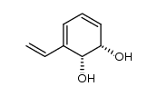 (1S,2R)-1,2-dihydroxy-3-vinylcyclohexa-3,5-diene Structure