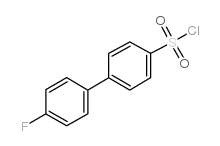 4'-氟[1,1'-二苯基]-4-磺酰氯结构式