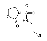 N-(2-Chloroethyl)-2-oxo-1,3-oxazolidine-3-sulfonamide Structure