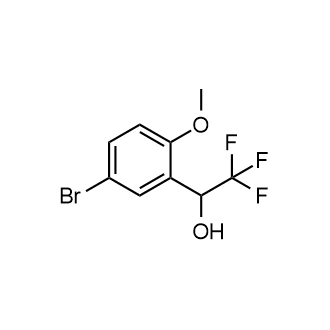 1-(5-溴-2-甲基氧基苯基)-2,2,2-三氟乙烷-1-醇图片