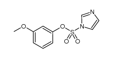 3-methoxyphenyl 1H-imidazole-1-sulfonate Structure