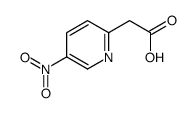 2-(5-Nitropyridin-2-yl)acetic acid structure