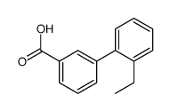 2-Ethylbiphenyl-3-carboxylic acid Structure