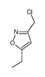 3-(CHLOROMETHYL)-5-ETHYLISOXAZOLE structure