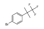 1-溴-4-(1,1,1-三氟-2-甲基丙烷-2-基)苯结构式