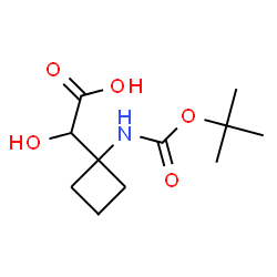 2-(1-(tert-Butoxycarbonyl)cyclobutyl)-2-hydroxyacetic acid picture