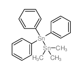 Distannane,1,1,1-trimethyl-2,2,2-triphenyl- picture