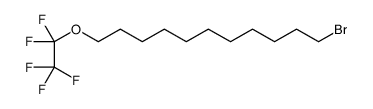 1-Bromo-11-(pentafluoroethoxy)undecane Structure