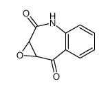 2,3,4,5-tetrahydro-2,5-dioxo-3,4-epoxybenz(f)azepine结构式