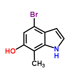 4-Bromo-7-methyl-1H-indol-6-ol图片