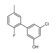 3-chloro-5-(2-fluoro-5-methylphenyl)phenol Structure