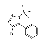 1-叔丁基-4-溴-5-苯基-1H-吡唑图片