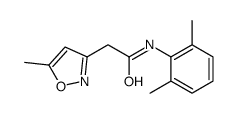 N-(2,6-dimethylphenyl)-2-(5-methyl-1,2-oxazol-3-yl)acetamide Structure
