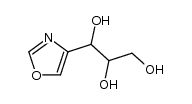 1-(oxazol-4-yl)propane-1,2,3-triol Structure