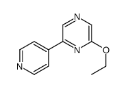 2-ethoxy-6-pyridin-4-ylpyrazine结构式