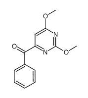 6-benzoyl-2,4-dimethoxypyrimidine Structure