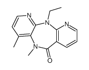 11-ethyl-4,5-dimethyldipyrido[2,3-d:3',2'-f][1,4]diazepin-6-one Structure
