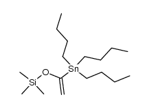tributyl[1-(trimethylsilyloxy)vinyl]tin Structure