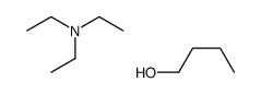 butan-1-ol,N,N-diethylethanamine结构式