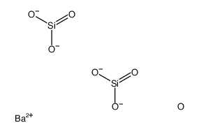 barium zirconium silicate(2:2:3)结构式