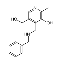 (4-Benzylaminomethyl-5-hydroxy-6-methyl-[3]pyridyl)-methanol结构式