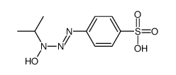 4-[[hydroxy(propan-2-yl)amino]diazenyl]benzenesulfonic acid Structure