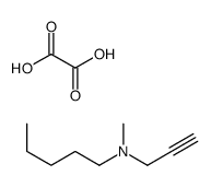 1-Pentanamine, N-methyl-N-2-propynyl-, ethanedioate (1:1) structure