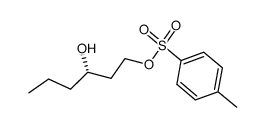 (S)-toluene-4-sulfonic acid 3-hydroxy-hexyl ester Structure