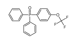 diphenyl(4-(trifluoromethoxy)phenyl)phosphine oxide Structure