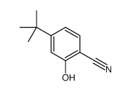 4-叔丁基-2-羟基苯甲腈结构式